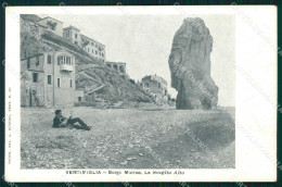 Imperia Ventimiglia Borgo Marina Scoglio Alto Cartolina RT1879 - Imperia