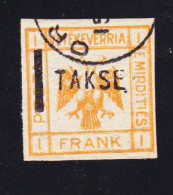 STAMPS-ALBANIA-1921-MIRDITISCHE-REPUBILK-PORTO-SEE-SCAN - Albanie