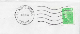 Redresseuse NEC - Code ROC 38295A - Paris Brune PPDC - Enveloppe Entière - Mechanical Postmarks (Other)