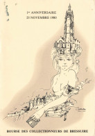 BRESSUIRE - 23 Novembre 1980 - Bourse Des Collectionneurs - Illustrateur - Carte Numérotée N°000162 - Bressuire