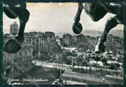 Palermo Città ABRASA PIEGHE Foto FG Cartolina ZK4428 - Palermo