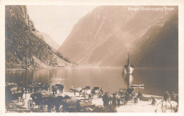 NORVEGE - Gudvangen Sogn - Animé - Carte Postale Ancienne - Noruega