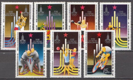 North-Korea MNH Set - Sommer 1980: Moskau