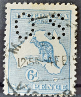 1913 6d Ultramarine 1st Wmk Die Il SG O23 BW 17bc Small OS - Usati