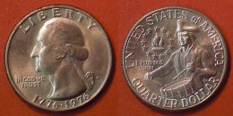 USA - Quarter Dollar 1976 D Bicentennial Schlagzeuger Junge (3810 - Otros – América