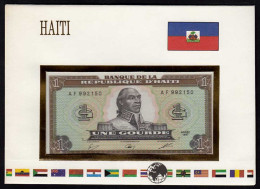 Haiti 1 Gourde Banknotenbrief Der Welt UNC   (15508 - Andere - Amerika