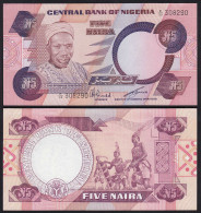 Nigeria 5 Naira Banknote Pick 24a Sig.6 UNC (1)    (25478 - Altri – Africa