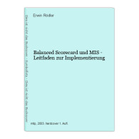 Balanced Scorecard Und MIS - Leitfaden Zur Implementierung - Autres & Non Classés