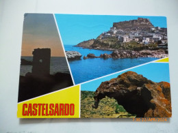 Cartolina Viaggiata "CASTELSARDO" Vedutine 1988 - Sassari