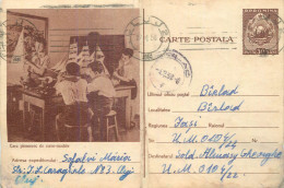 Postal Stationery Postcard Romania Cerc Pioneresc De Navo Modele - Roemenië