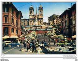 ROMA:  TRINITA' DEI  MONTI  -  PER  LA  SVIZZERA  -  FG - Places & Squares