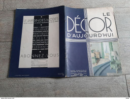 Revue N°9 Décor D'aujourd'hui 1935 Art Décoratif Chambre Enfants Papier Peint Salon Arts Ménager - Maison & Décoration