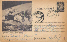 Postal Stationery Postcard Romania Muntii Bucegi - Roemenië