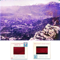 Diapositive N°2 Jeux Olympiques D'Hiver Grenoble 1968 JO 1 La Ville Olympique Grenoble, Vue Du St Eynard* - Diapositives (slides)