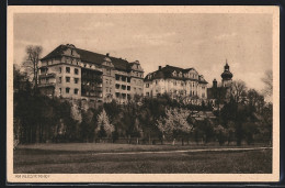 AK Bad Altheide, Am Klosterhof  - Schlesien