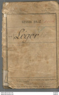 M12 Cpa / LIVRET MILITAIRE LEGER Classe 1910 +  Certificat Bonne Conduite Troupes COLONIALE + Démobilisation + Décès - Otros & Sin Clasificación