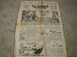 CANARD ENCHAINE 2233 07.08.1963 GAY LUSSAC L'INSAISISSABLE Alphonse ALLAIS - Politiek