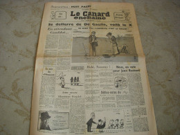 CANARD ENCHAINE 2252 18.12.1963 Simone De BEAUVOIR Raymond MARCILLAC Max ERNST - Politica