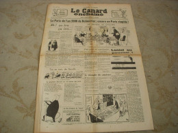 CANARD ENCHAINE 2210 27.02.1963 Jean-Marc TENNBERG Andre ROUSSIN Jeanne MALIK - Politiek