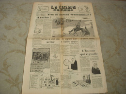 CANARD ENCHAINE 2206 30.01.1963 Jean PAULHAN CINEMA "IL POSTO" Raymond CARAL - Política