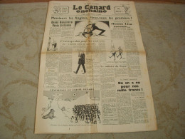 CANARD ENCHAINE 2204 16.01.1963 AUTANT-LARA Yvette FURNEAUX Marcel JOUHANDEAU - Politica