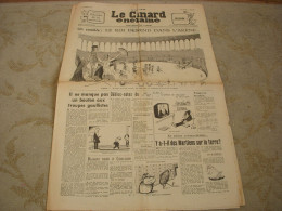 CANARD ENCHAINE 2194 07.11.1962 Andre MALRAUX CINEMA OCTOBRE A PARIS PEUGEOT - Politiek
