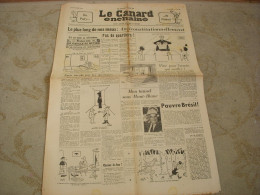 CANARD ENCHAINE 2187 19.09.1962 MIC MAC De Jean MEYER Julien DUVIVIER - Política