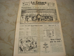 CANARD ENCHAINE 2165 18.04.1962 Georges POMPIDOU Andre HARDELLET Jules ROMAINS - Politik