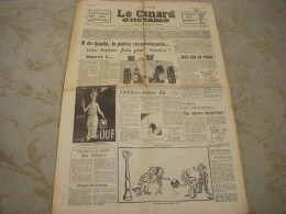 CANARD ENCHAINE 2161 21.03.1962 RUINES De BAALBEK L'INTOLERANCE LALOU BARRERE - Politik