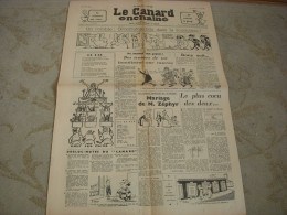 CANARD ENCHAINE 2183 22.08.1962 Theodore BOTREL Charles MULLER Paul REBOUX - Politica