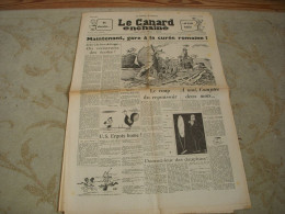 CANARD ENCHAINE 2224 05.06.1963 BOYCOTTER PUBLICITE A TV Federico FELLINI - Politics