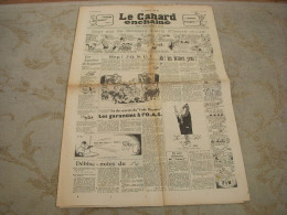 CANARD ENCHAINE 2158 28.02.1962 Jacques TATI Les VACANCES De Mr HULOT R. BORDAZ - Politique
