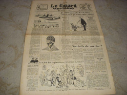 CANARD ENCHAINE 2138 11.10.1961 Jean ANOUILH GROTTE Robert ROCCA Charles TRENET - Politica