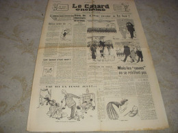 CANARD ENCHAINE 2142 08.11.1961 SALACROU BOULEVARD DURAND Rene CLAIR Leo FERRE - Politics