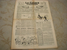 CANARD ENCHAINE 2160 14.03.1962 Elvire POPESCO François CHALAIS Joshua LOGAN - Politica