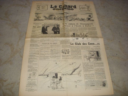 CANARD ENCHAINE 2127 26.07.1961 Michel AUDIARD Gerard PHILIPPE Michel SERVIN - Politiek