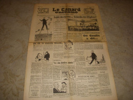 CANARD ENCHAINE 2112 12.04.1961 FRANCK JL BARRAULT Henri JEANSON AUTANT-LARA - Politiek