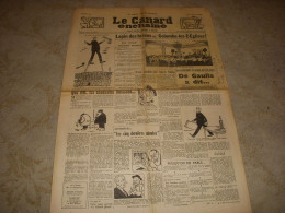 CANARD ENCHAINE 2112 12.04.1961 FRANCK JL BARRAULT Henri JEANSON AUTANT-LARA - Política