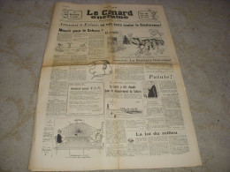 CANARD ENCHAINE 2121 14.06.1961 Georges SIMENON Veronique BLAISE CENSURE A TV - Politique