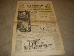 CANARD ENCHAINE 2096 21.12.1960 Norbert CARBONNAUX CANDIDE Andre GILLOIS CANCAN - Politica