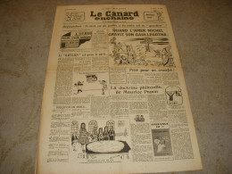 CANARD ENCHAINE 2093 30.11.1960 NOIX De COCO De Marcel ACHARD Charles D'AVRAY - Politics