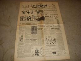 CANARD ENCHAINE 2091 16.11.1960 Max-Pol FOUCHET ZOLA Marcel CARNE TERRAIN VAGUE - Politics