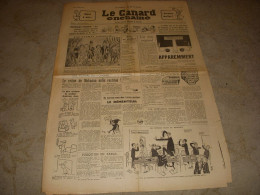 CANARD ENCHAINE 2101 25.01.1961 Le POULET DECHAINE ORGANE Des GARDIENS De PAIX - Política