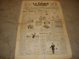 CANARD ENCHAINE 2072 06.07.1960 Georges De CAUNES Henri De MONTHERLAND - Politica