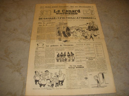 CANARD ENCHAINE 2070 22.06.1960 CINEMA Abel GANCE NAPOLEON Pierre MONDY - Politik