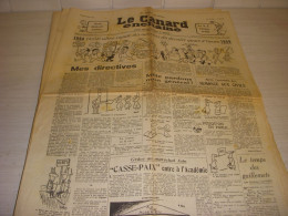 CANARD ENCHAINE 2037 04.11.1959 L'ALGERIE De 1954 A 1959 AUTANT-LARA MITTERRAND - Política