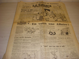 CANARD ENCHAINE 2038 11.11.1959 Gerard LANDRY AFFAIRE Du BAZOOKA MITTERRAND - Politics