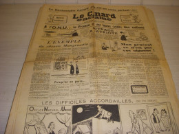 CANARD ENCHAINE 2041 02.12.1959 BLAISE De Claude MAGNIER Lucien BARNIER BLONDIN - Política