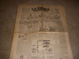 CANARD ENCHAINE 1968 09.07.1958 CYCLISME Le TOUR De FRANCE Andre BRINCOURT - Politique