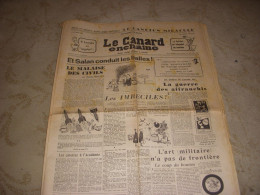 CANARD ENCHAINE 1947 12.02.1958 General SALAN Cecil B De MILLE Les DESSINATEURS - Politics